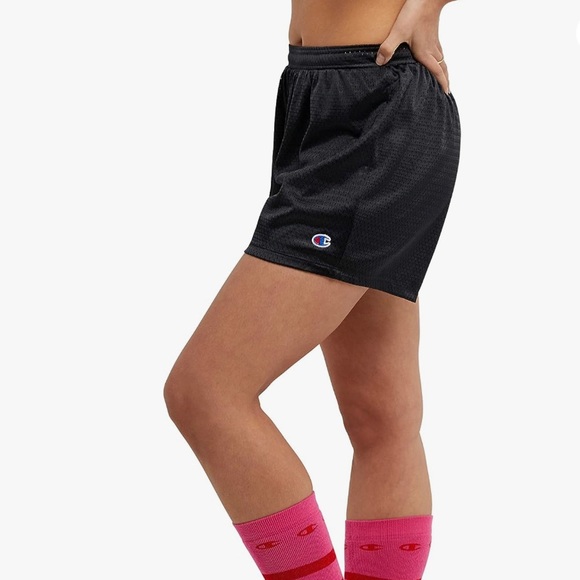 NWOT New Champion mesh athletic shorts 3”, black color, Size L - Picture 3 of 13